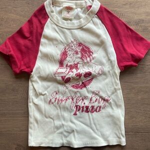 Pacsun | Surfer Boy Pizza Baby Doll Tee